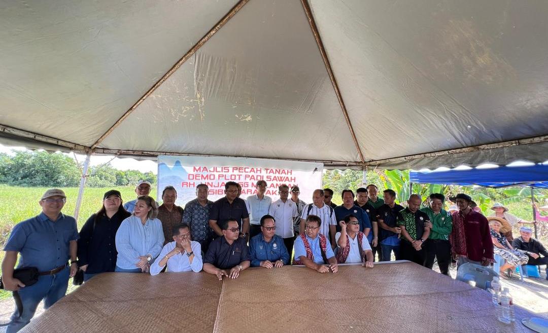 Groundbreaking Ceremony at Rumah Unjah Sibu